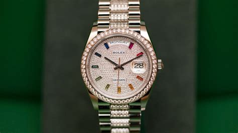 rolex rainbiw|Rolex day date 36 rainbow.